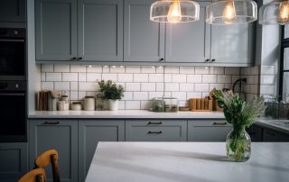 Budget-friendly kitchen remodel with stylish cabinets and countertops in Colorado